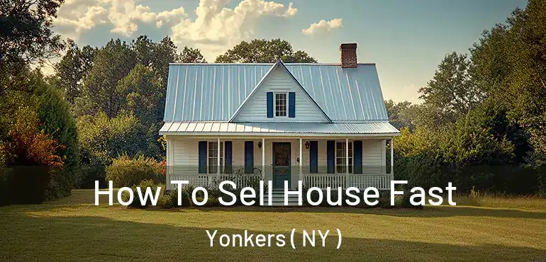  How To Sell House Fast Yonkers ( NY )
