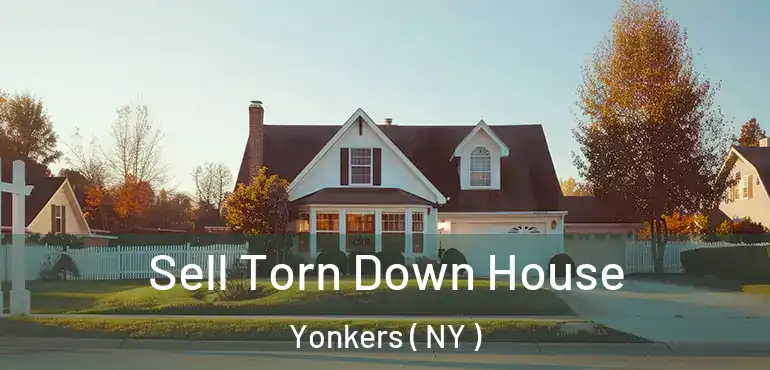 Sell Torn Down House Yonkers ( NY )